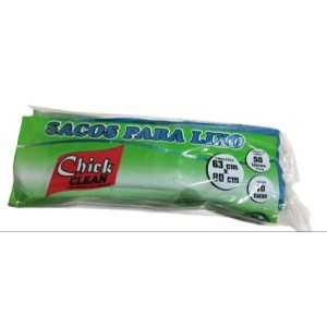 SACO P/ LIXO AZ. ROL 50 LTS C/ 10 UNDS