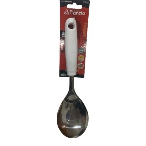 COLHER INOX BRANCA 19CM DP0548